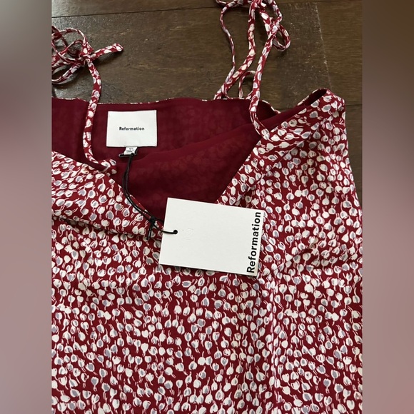 REFORMATION-Aubree Dress, size XS Roma Style-NWT-Retail $98 - Picture 2 of 15